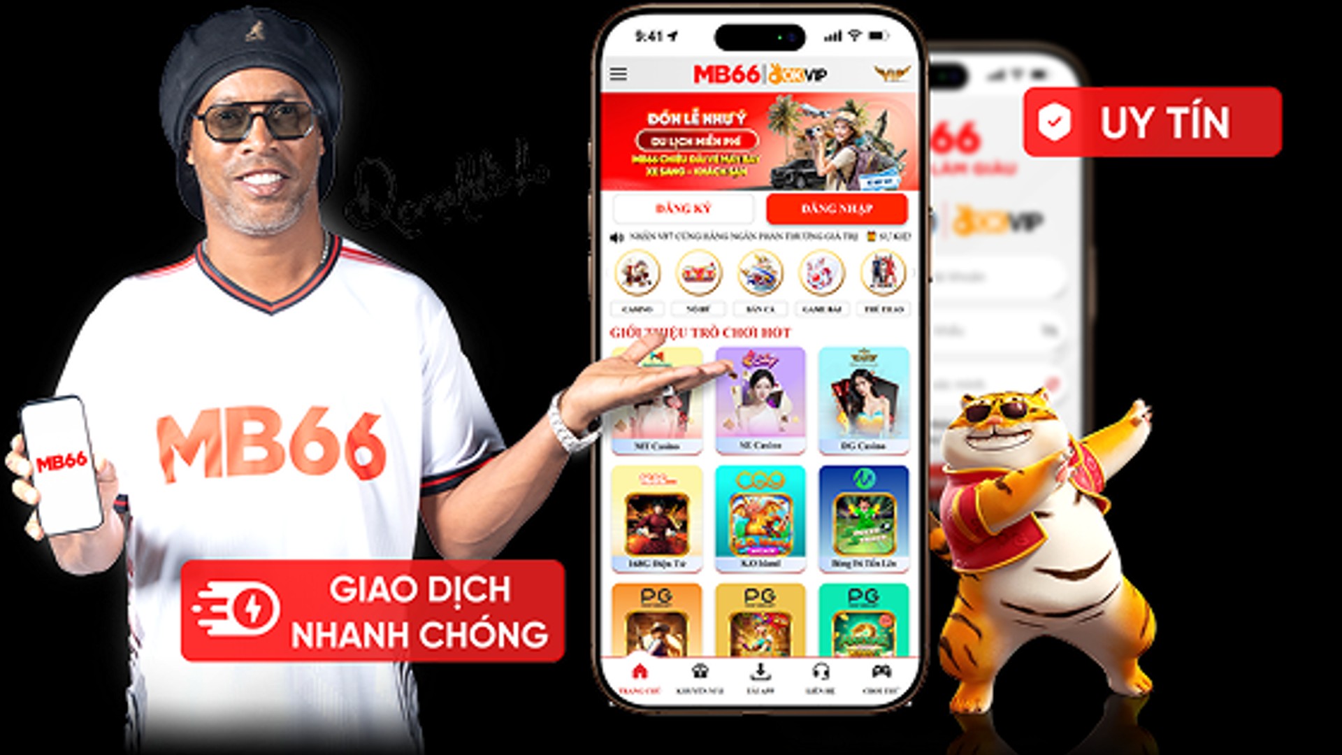 Giao diện ứng dụng di động Dola789 trên smartphone