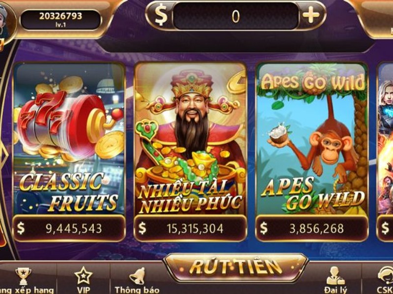 Minh họa các cuộn quay, biểu tượng và đường trả thưởng trong game Slot